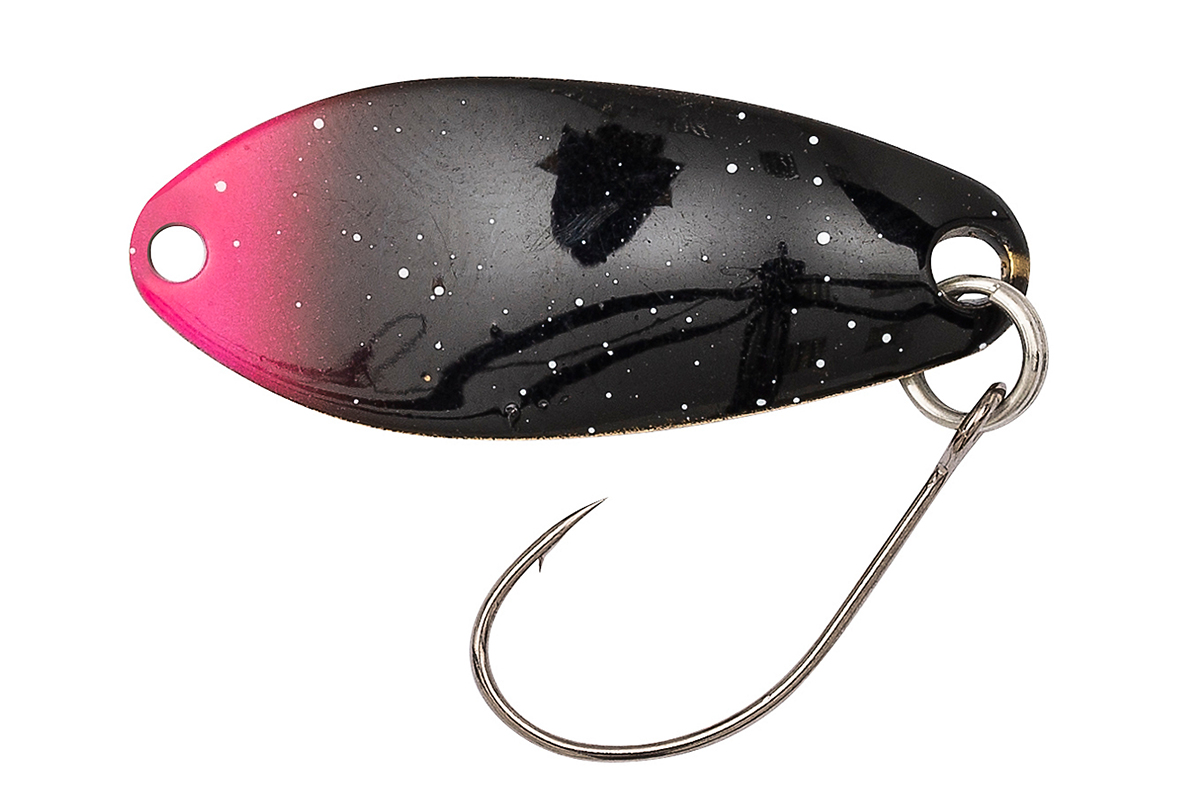 Berkley Area Game Spoons MASU Fuschia Tip/Black/Pink Splat/Green Berkley Area Game Spoons MASU Fuschia Tip/Black/Pink Splat/Green