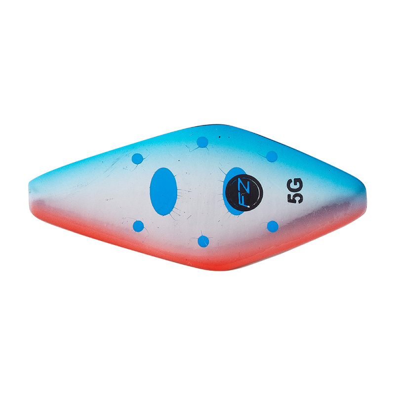 Dam Effzett Pro Trout Inline Spoon Blau/Rot Smolt UV 2.8g Dam Effzett Pro Trout Inline Spoon Blau/Rot Smolt UV 2.8g