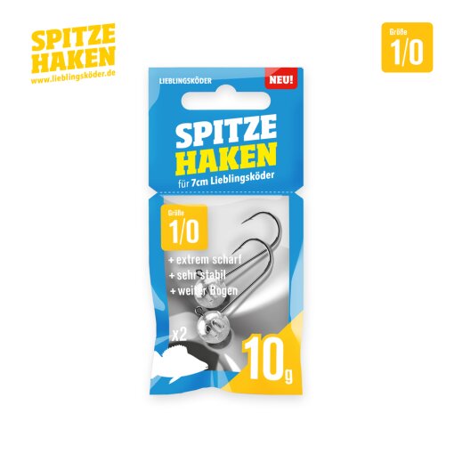 Lieblingsköder Spitze Haken Jigkopf Lieblingsköder Spitze Haken Jigkopf