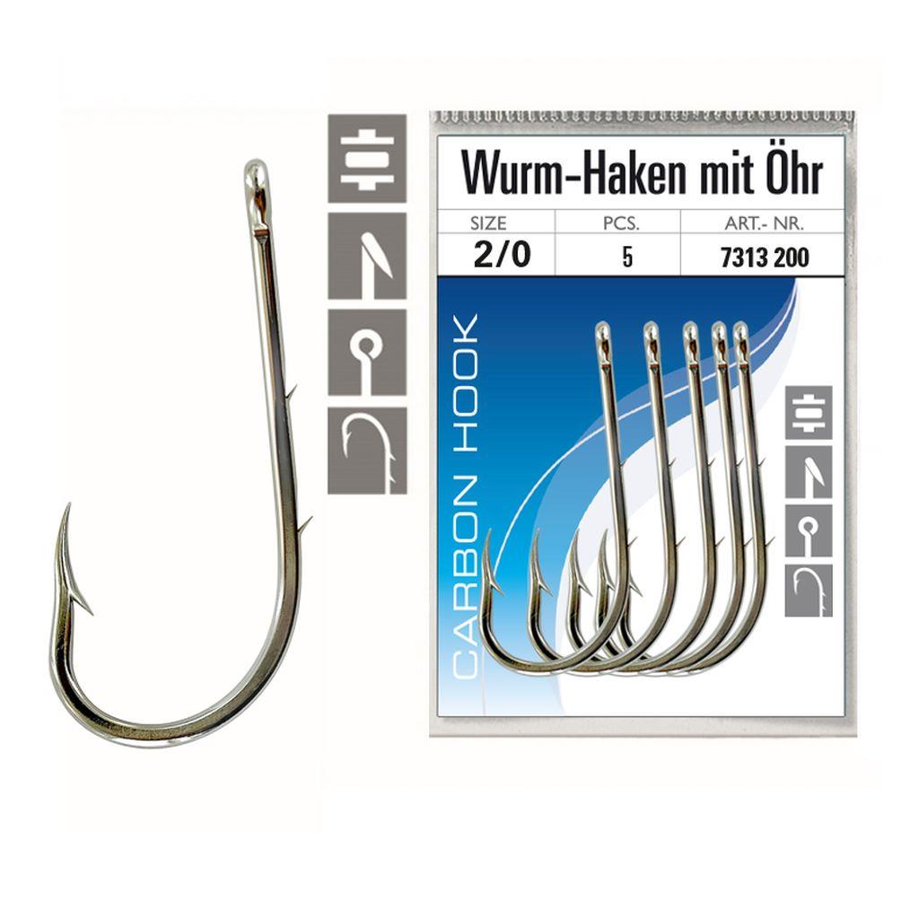 Jenzi Wurmhaken mit Öhr, lose Jenzi Wurmhaken mit Öhr, lose