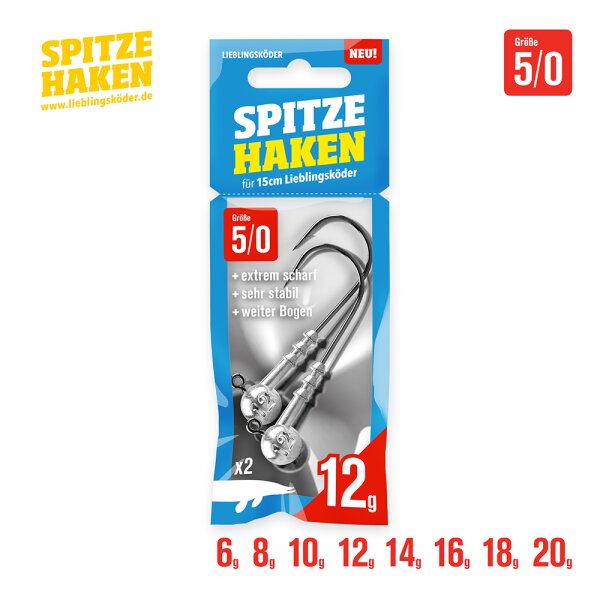 Lieblingsköder Spitze Haken Jigkopf Lieblingsköder Spitze Haken Jigkopf
