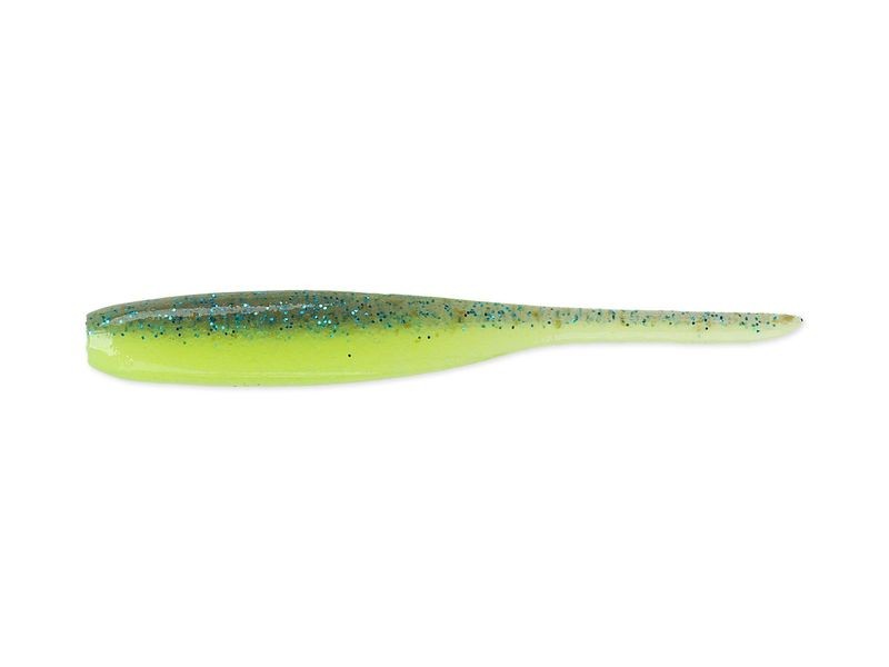 Keitech Shad Impact Green Chartreuse Thunder  2"