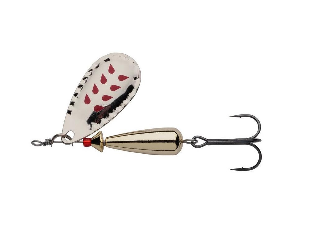 Abu Garcia Droppen Spinner Silver Rot 8g