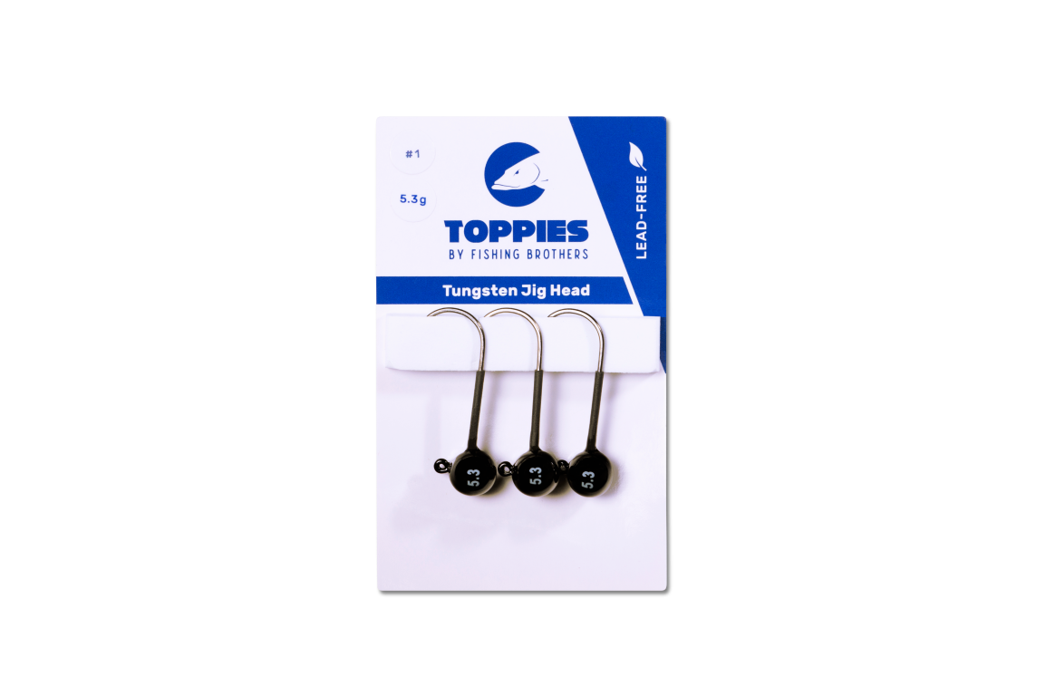 Toppies Jig Head Tungsten 5.3g 2/0