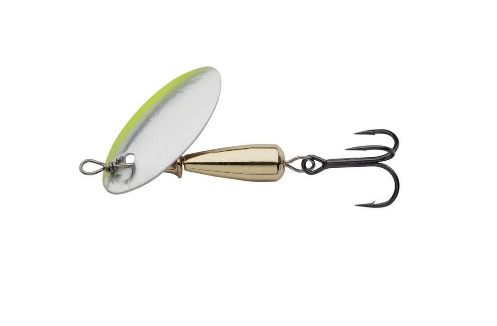 Abu Garcia Droppen Bugga Spinner Chartreuse Pearl Holo 10g Abu Garcia Droppen Bugga Spinner Chartreuse Pearl Holo 10g
