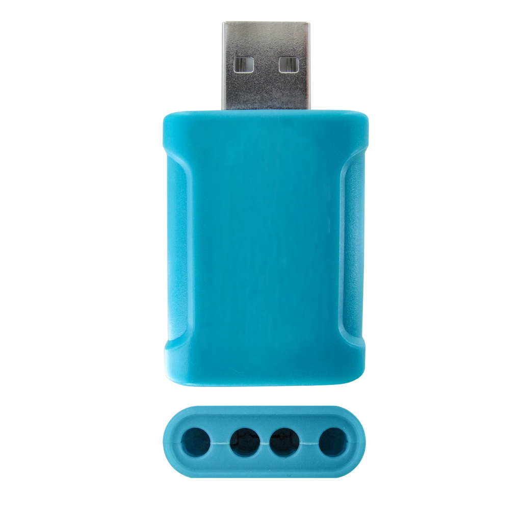 Jenzi USB-Ladegerät inklusive 2 Stabbatterien