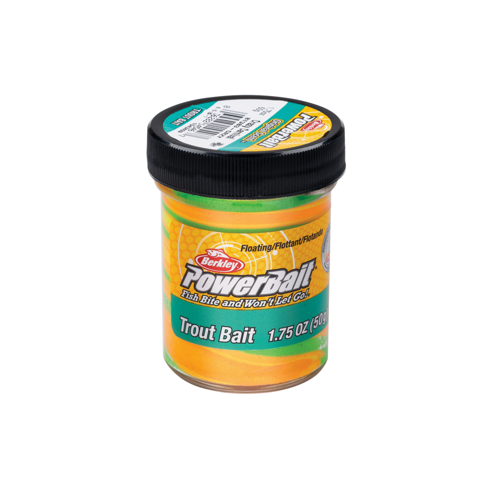 Berkley PowerBait Trout Bait Triple Swirls Crazy Carnival Berkley PowerBait Trout Bait Triple Swirls Crazy Carnival