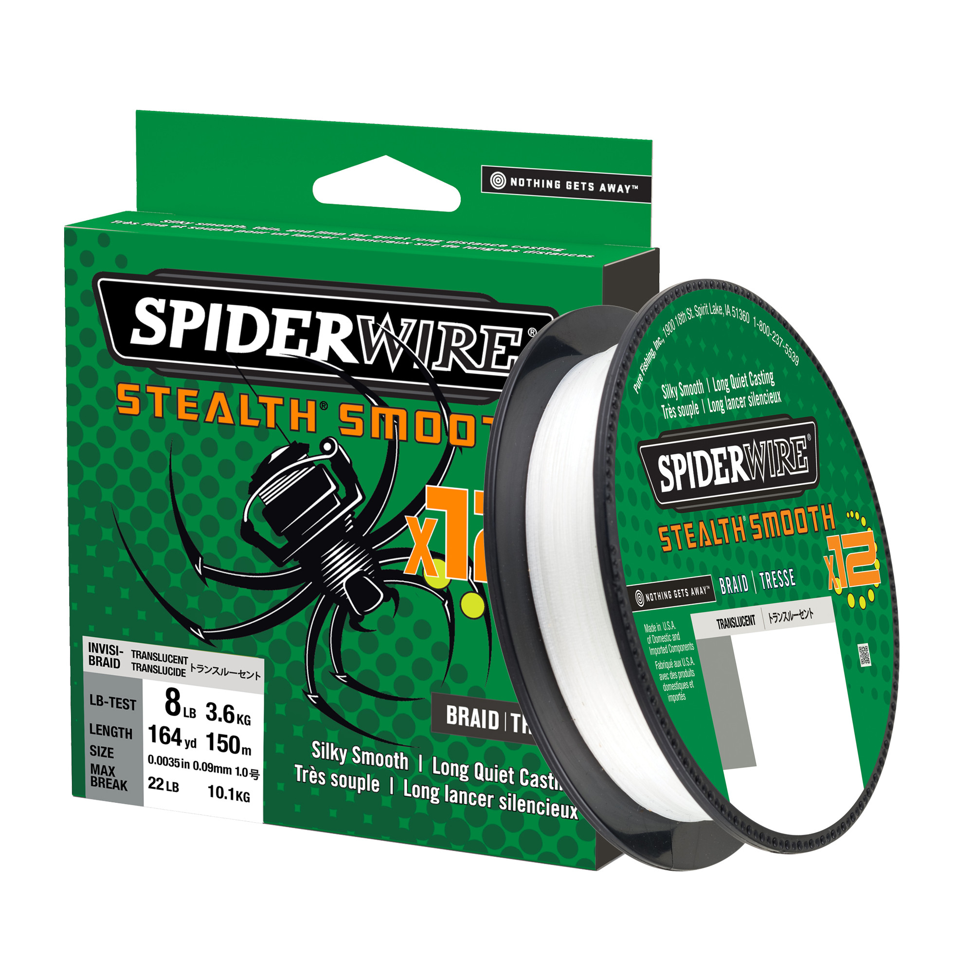 Spiderwire Stealth Smooth 12 0.11 Translucent