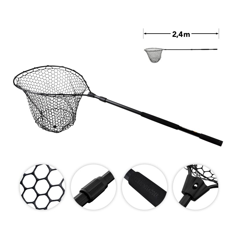 Lieblingsköder Zander-Kescher Ultraboost