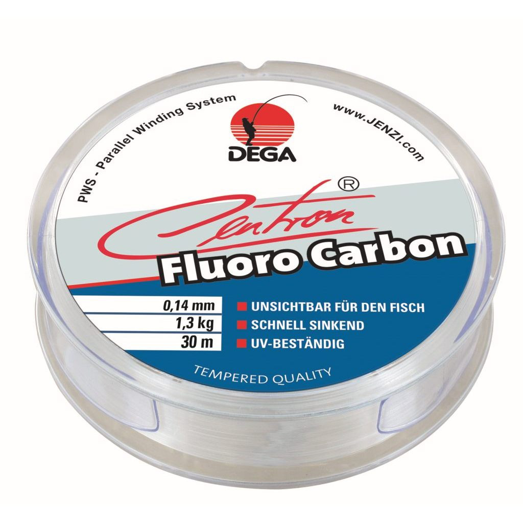 Jenzi Dega Centron Fluoro Carbon 30m, 0.14mm