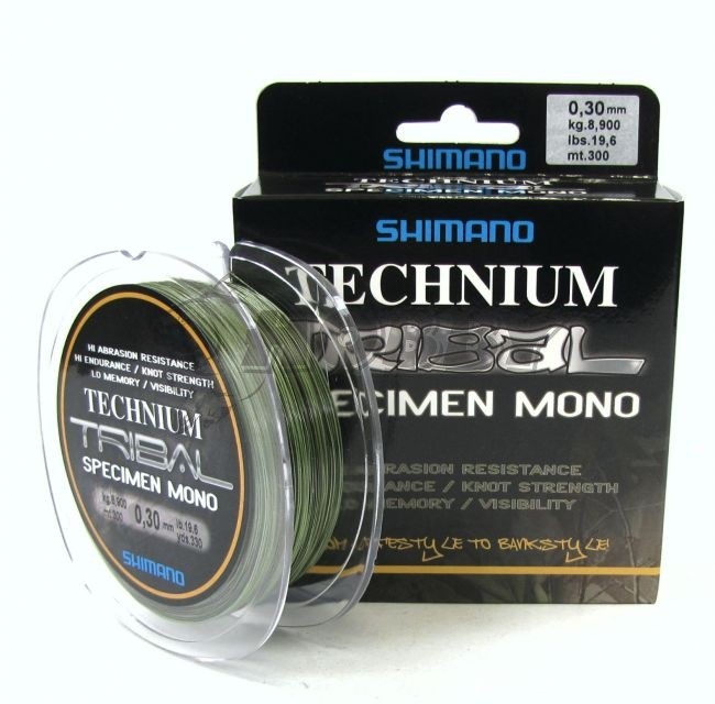 Shimano Technium Tribal 014mm 2.3Kg - 300m Monofile Schnur