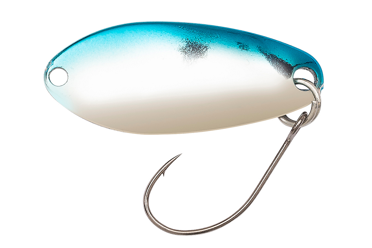 Berkley Area Game Spoons MASU Edge Stripe Silver/Blue/Silver