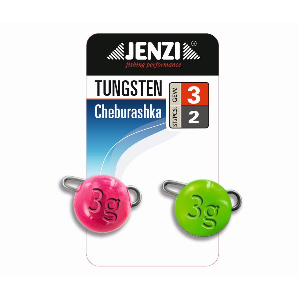Jenzi Tungsten Cheburashka Grün + Pink 3g