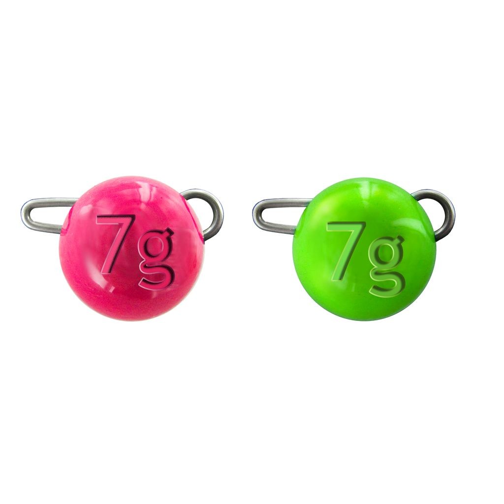 Jenzi Tungsten Cheburashka Grün + Pink 7g Jenzi Tungsten Cheburashka Grün + Pink 7g