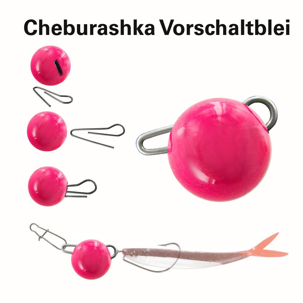 Jenzi Tungsten Cheburashka Grün + Pink 10g