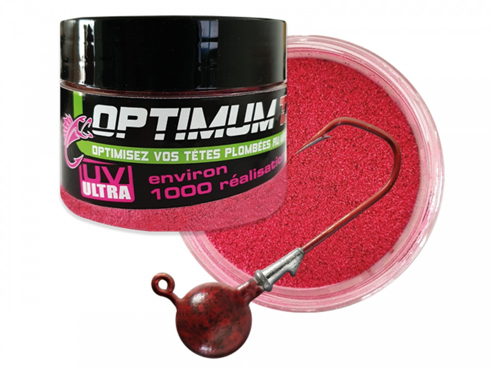 Optimum T.P. Beschichtungspulver Rot/schwarz UV Optimum T.P. Beschichtungspulver Rot/schwarz UV