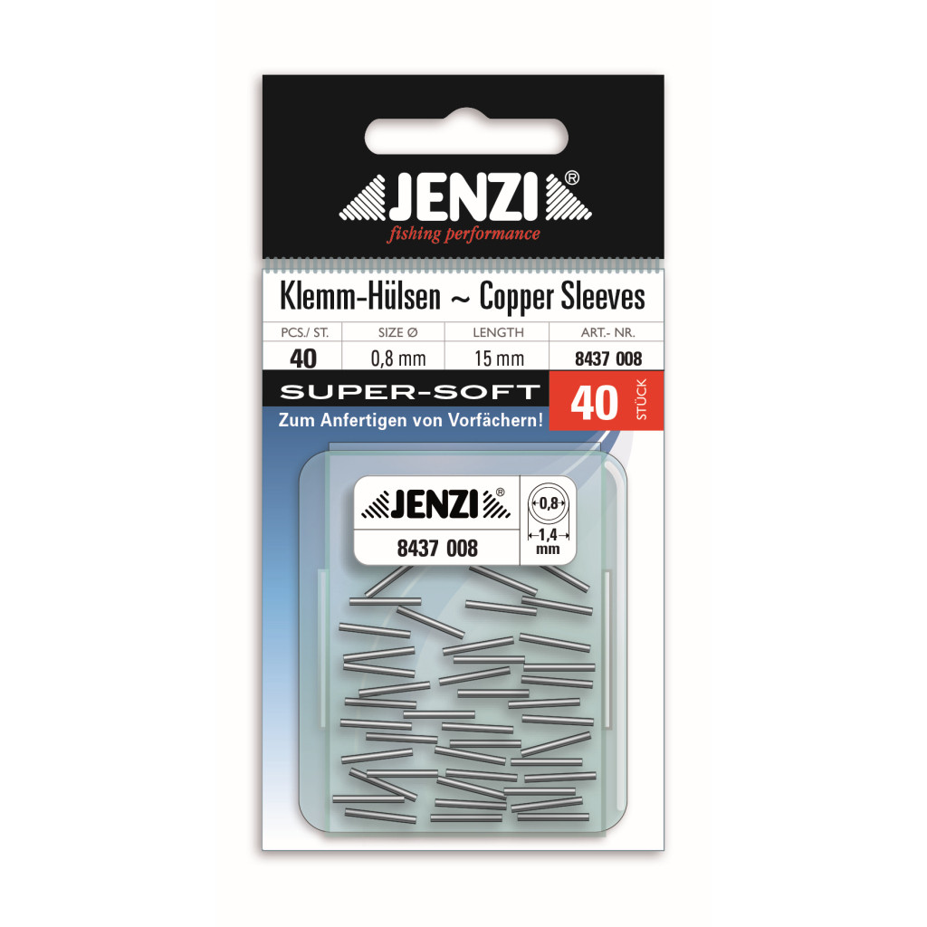 Jenzi Klemmhülsen 0,8mm Jenzi Klemmhülsen 0,8mm