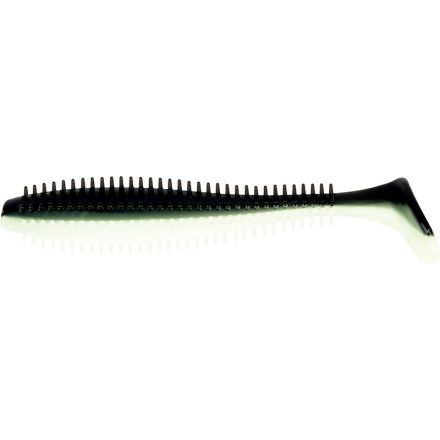 Fox Rage SpiKey Shad 12cm - Black N White Fox Rage SpiKey Shad 12cm - Black N White