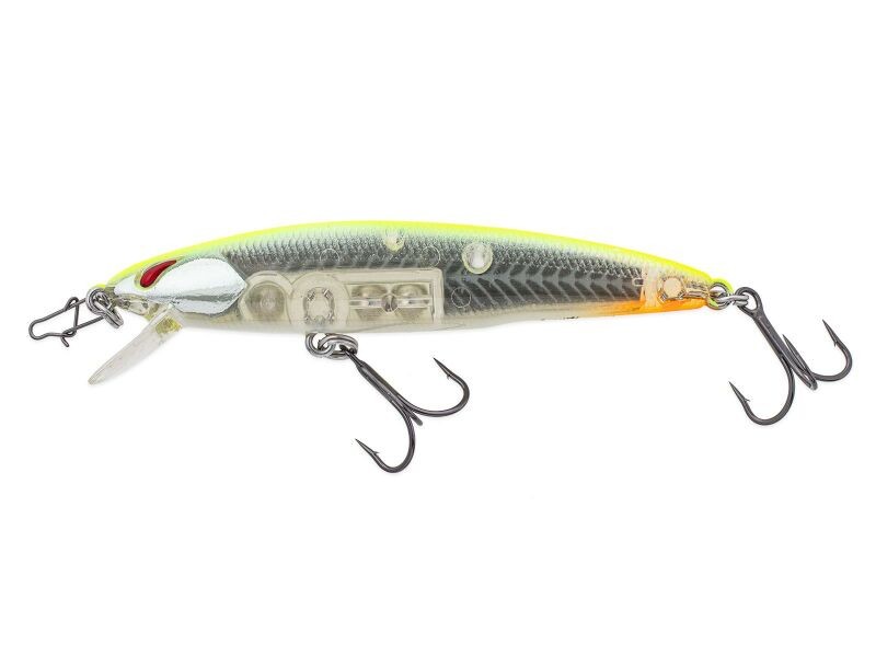Nories Laydown Minnow Just Wakasagi  BB Trick Chartreuse Nories Laydown Minnow Just Wakasagi  BB Trick Chartreuse