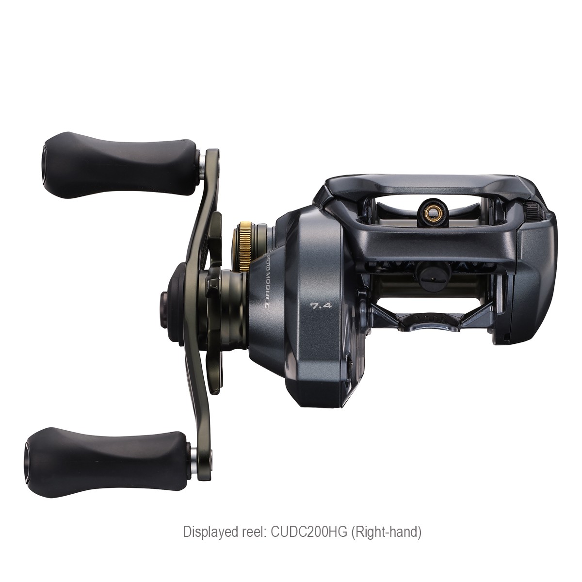 Shimano Baitcast Curado DC 201 HG Links Hand