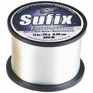 Sufix Tritanium Clear 0,30mm 6.3Kg 1520m Monofile