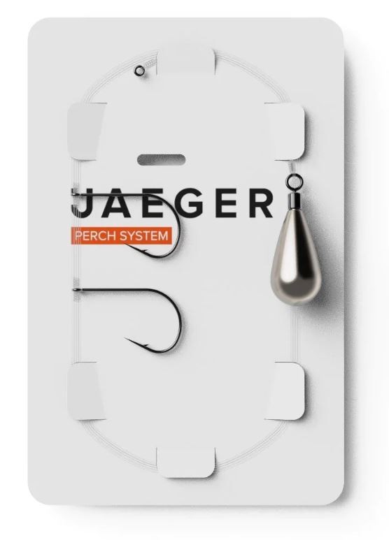 Jaeger Drop Shot Rig 2 Hooks Perch System