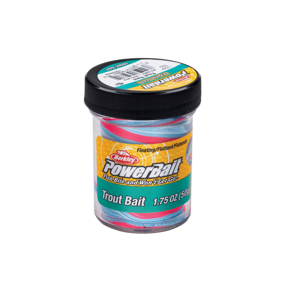 Berkley PowerBait Trout Bait Triple Swirls Royal Rave Berkley PowerBait Trout Bait Triple Swirls Royal Rave