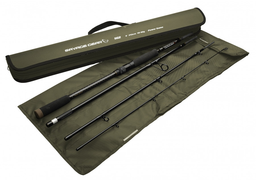 Savage Gear SG4 Medium Game Reiserute 2.43m 7 - 25g Savage Gear SG4 Medium Game Reiserute 2.43m 7 - 25g