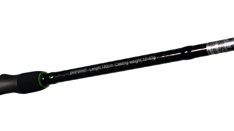 BULLSEYE RUTE SKIP WHIP 1.80m 10-40g Spin BULLSEYE RUTE SKIP WHIP 1.80m 10-40g Spin