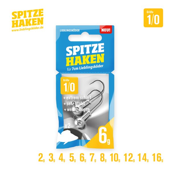 Lieblingsköder Spitze Haken Jigkopf Lieblingsköder Spitze Haken Jigkopf