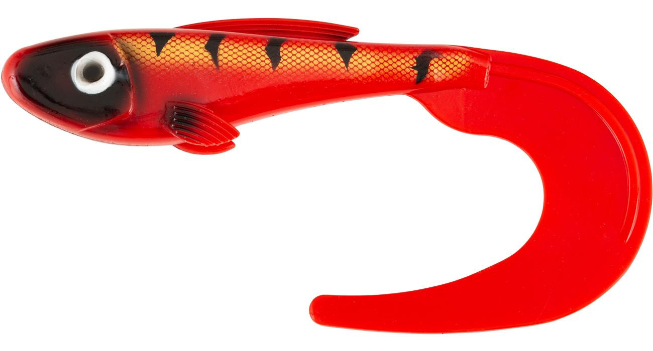 ABU Garcia Beast Curl Tail Red Tiger ABU Garcia Beast Curl Tail Red Tiger