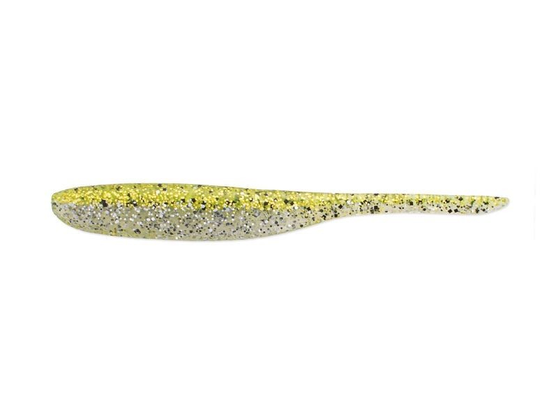 Keitech Shad Impact Chartreuse Ice Shad 3"