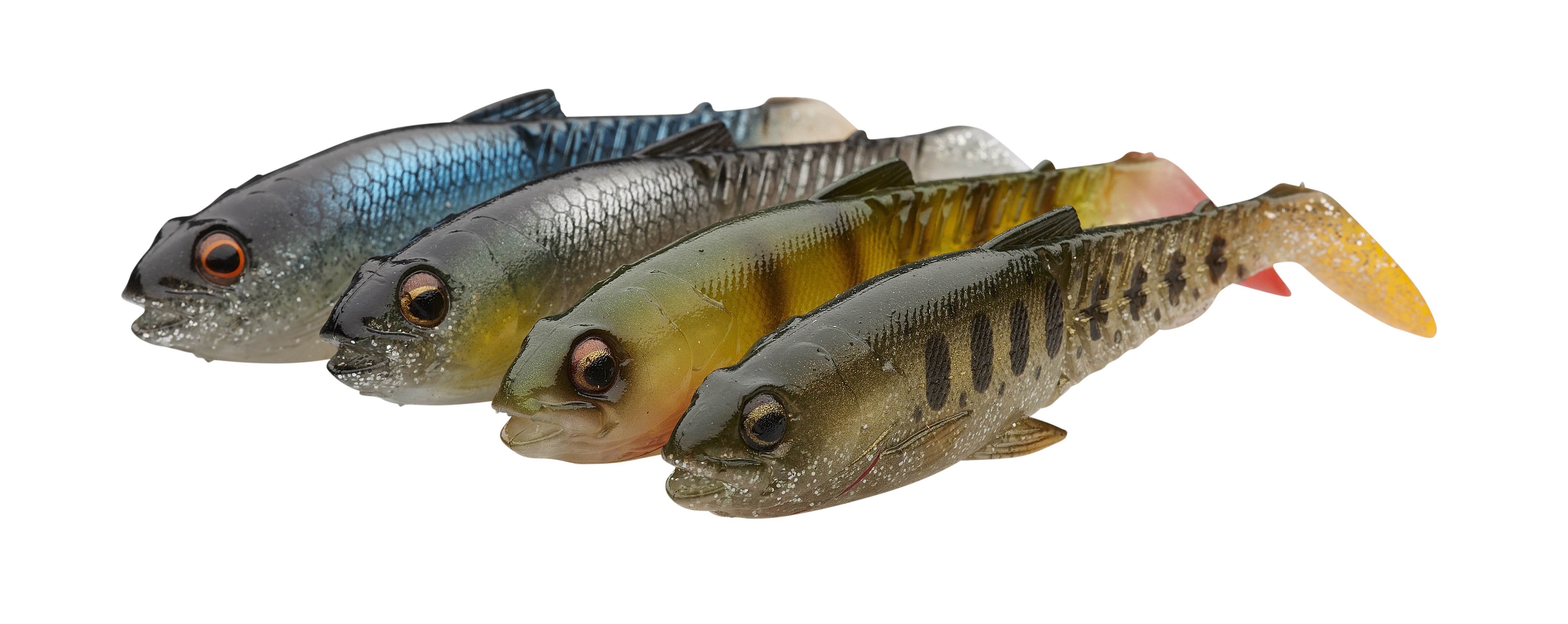 Savage Gear Craft Cannibal Paddletail klares Wasser Mix 10.5cm