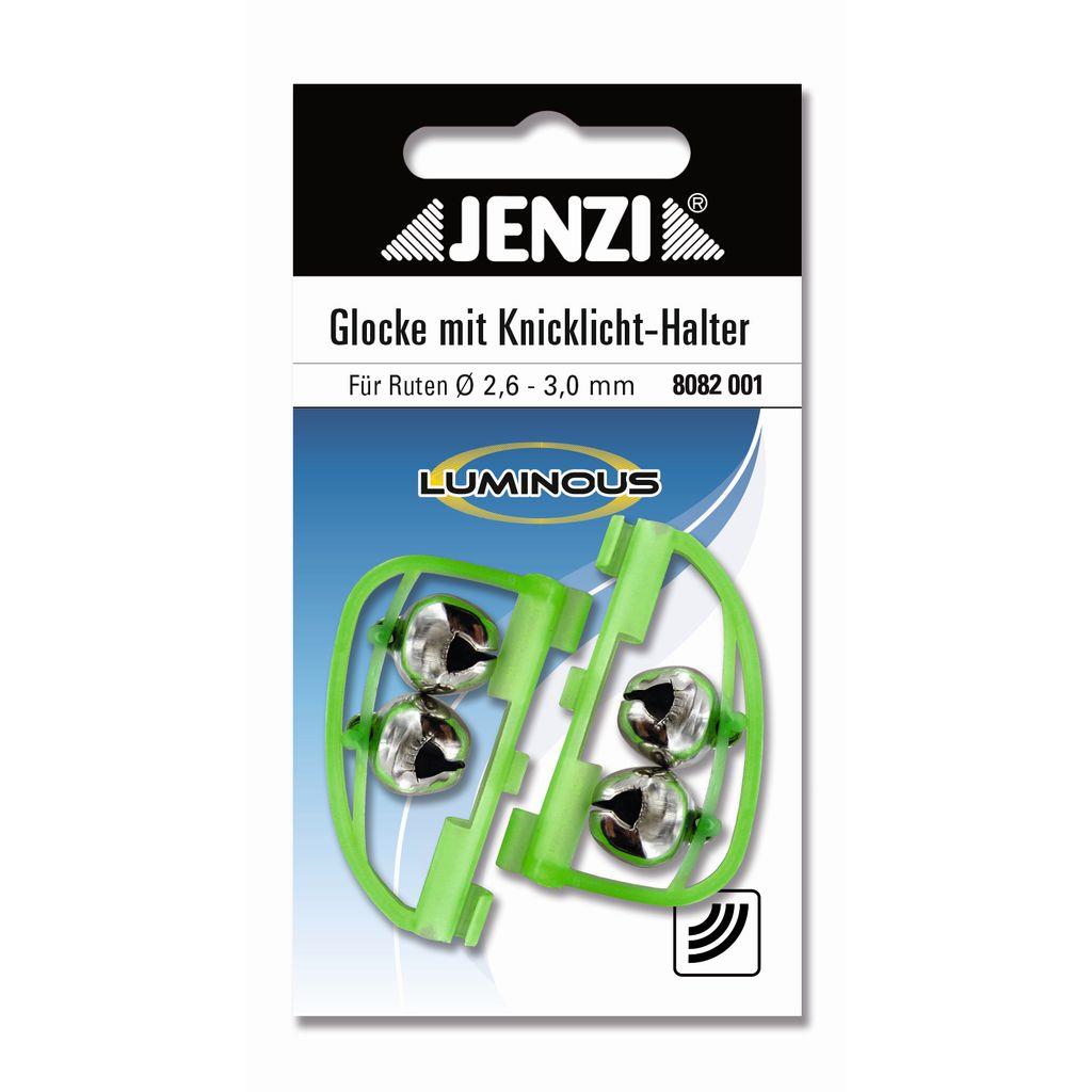 Luminous Doppelglocke mit integriertem Knicklichthalter Luminous Doppelglocke mit integriertem Knicklichthalter