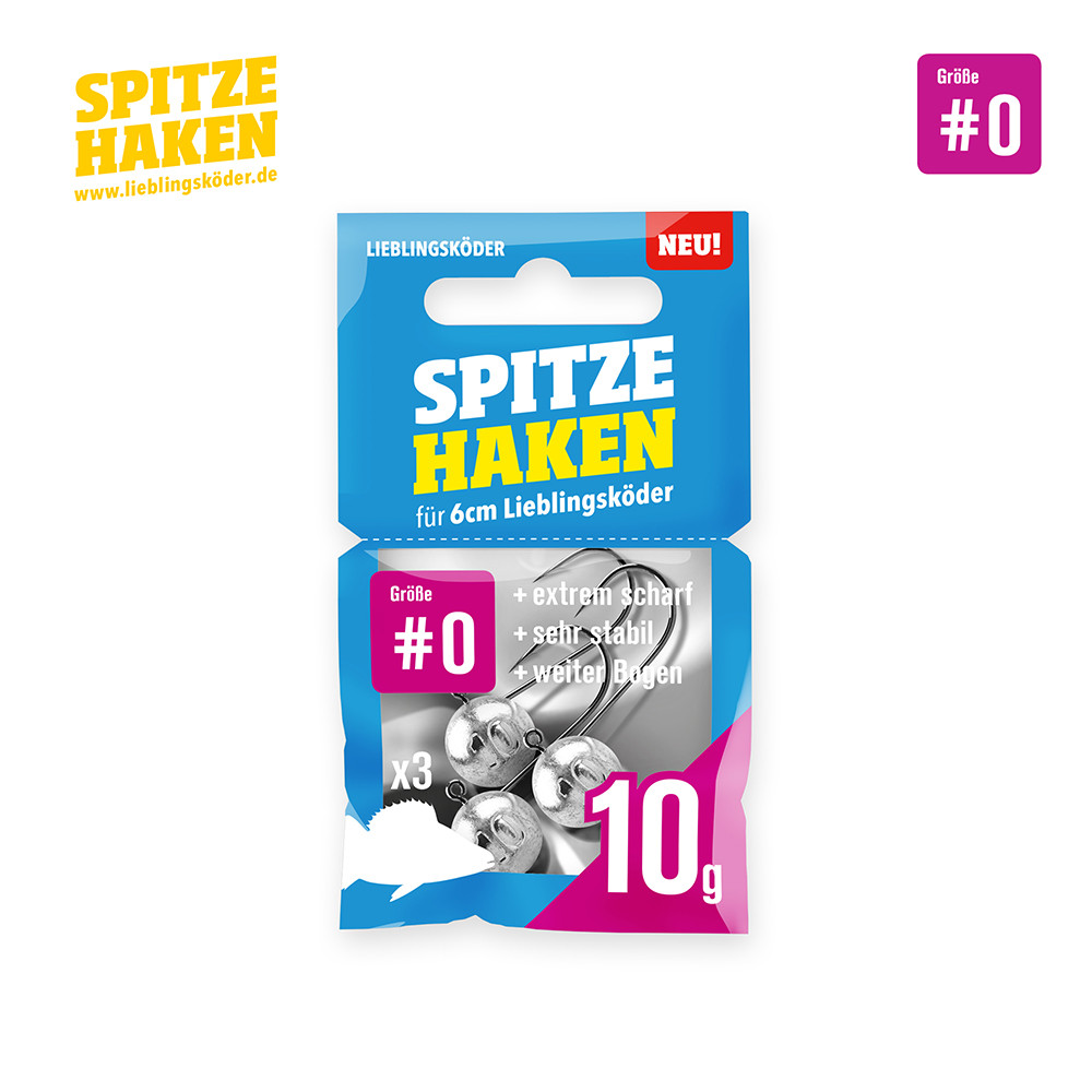 Lieblingsköder Spitze Haken Jigkopf Lieblingsköder Spitze Haken Jigkopf