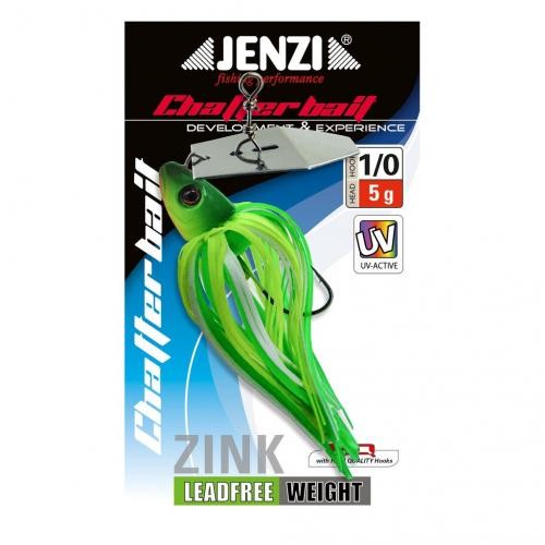 Jenzi Chatterbait  Chartreuse 1/0 5g Jenzi Chatterbait  Chartreuse 1/0 5g