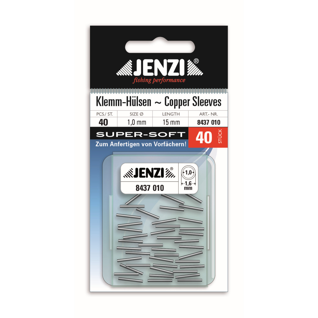 Jenzi Klemmhülsen 1mm Jenzi Klemmhülsen 1mm