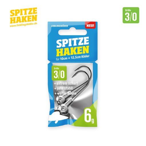 Lieblingsköder Spitze Haken Jigkopf