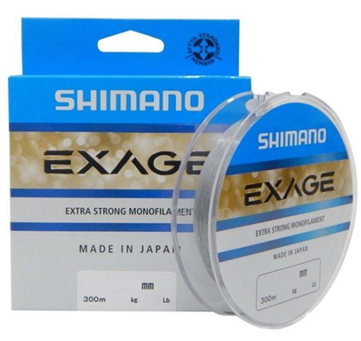 Shimano Exage Extra Strong Monofilament 0.185mm Shimano Exage Extra Strong Monofilament 0.185mm