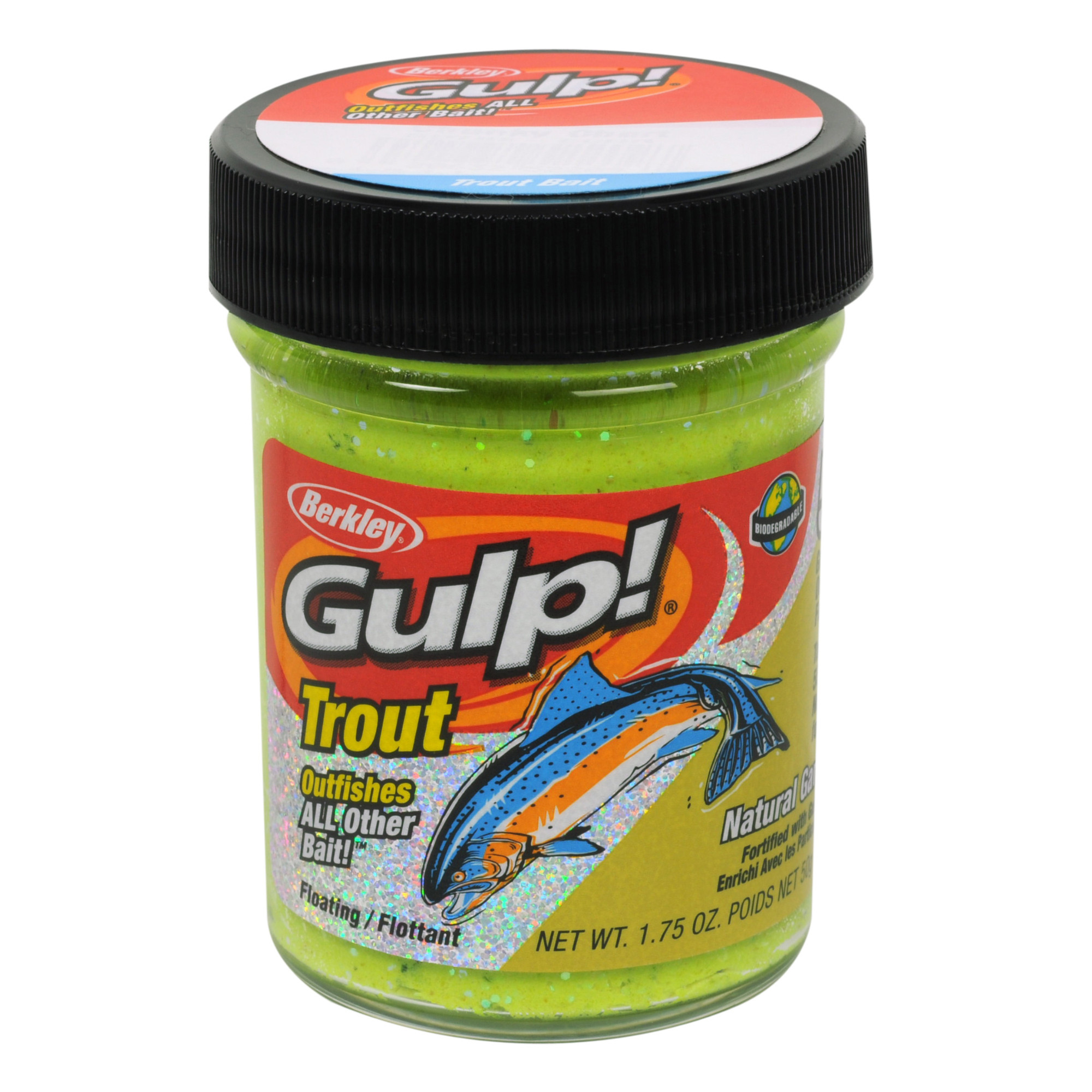 Berkley Gulp!® Trout Dough Chunky Chartreuse