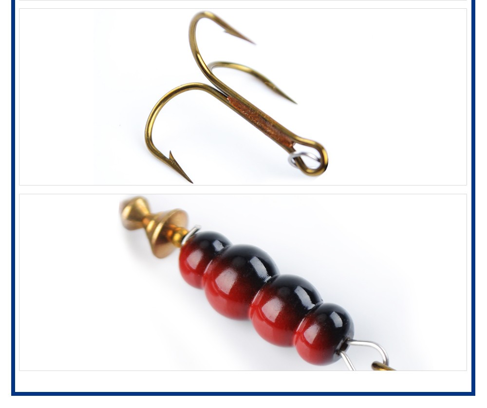 Mepps Aglia Platinum - Rot Mepps Aglia Platinum - Rot