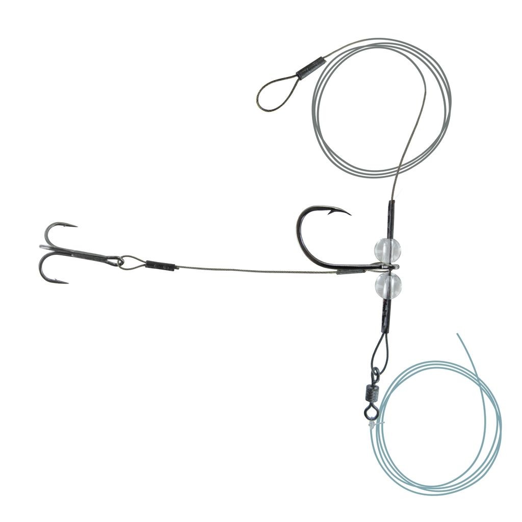 Jenzi Drop-Shot Rig mit Einzelhaken 2/0 + 4g 12kg Jenzi Drop-Shot Rig mit Einzelhaken 2/0 + 4g 12kg