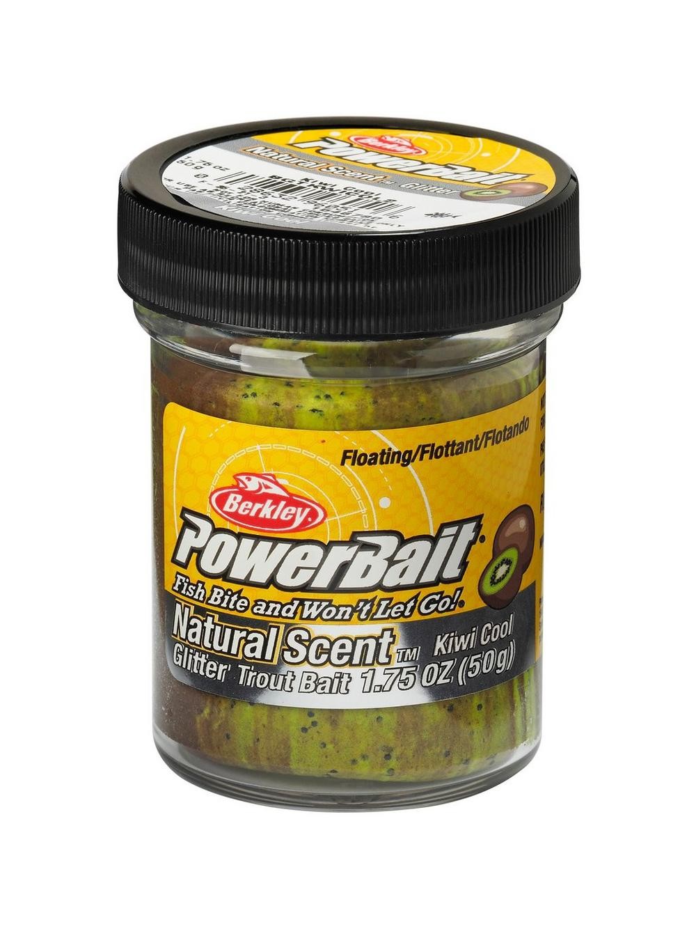 Berkley Powerbait Natural Scent Glitter Fruit - Kiwi Cool Berkley Powerbait Natural Scent Glitter Fruit - Kiwi Cool