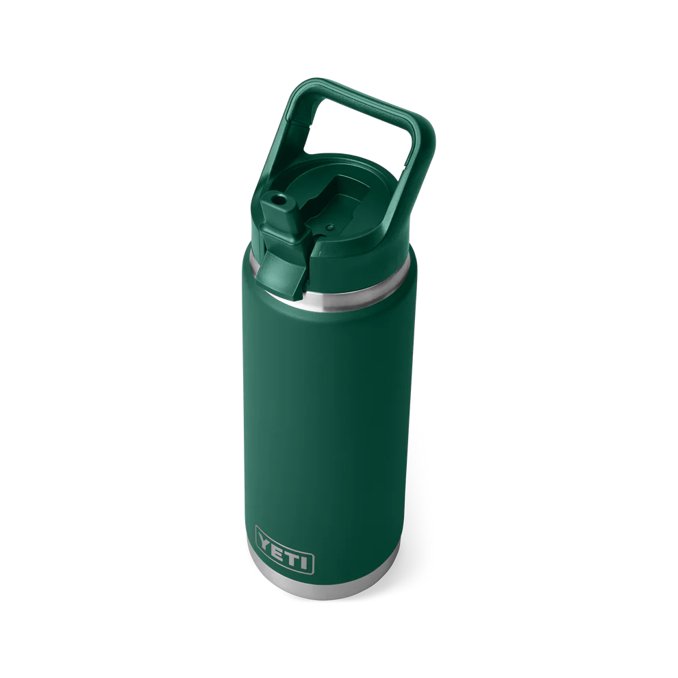 YETI Rambler Flasche mit Trinkhalmdeckel