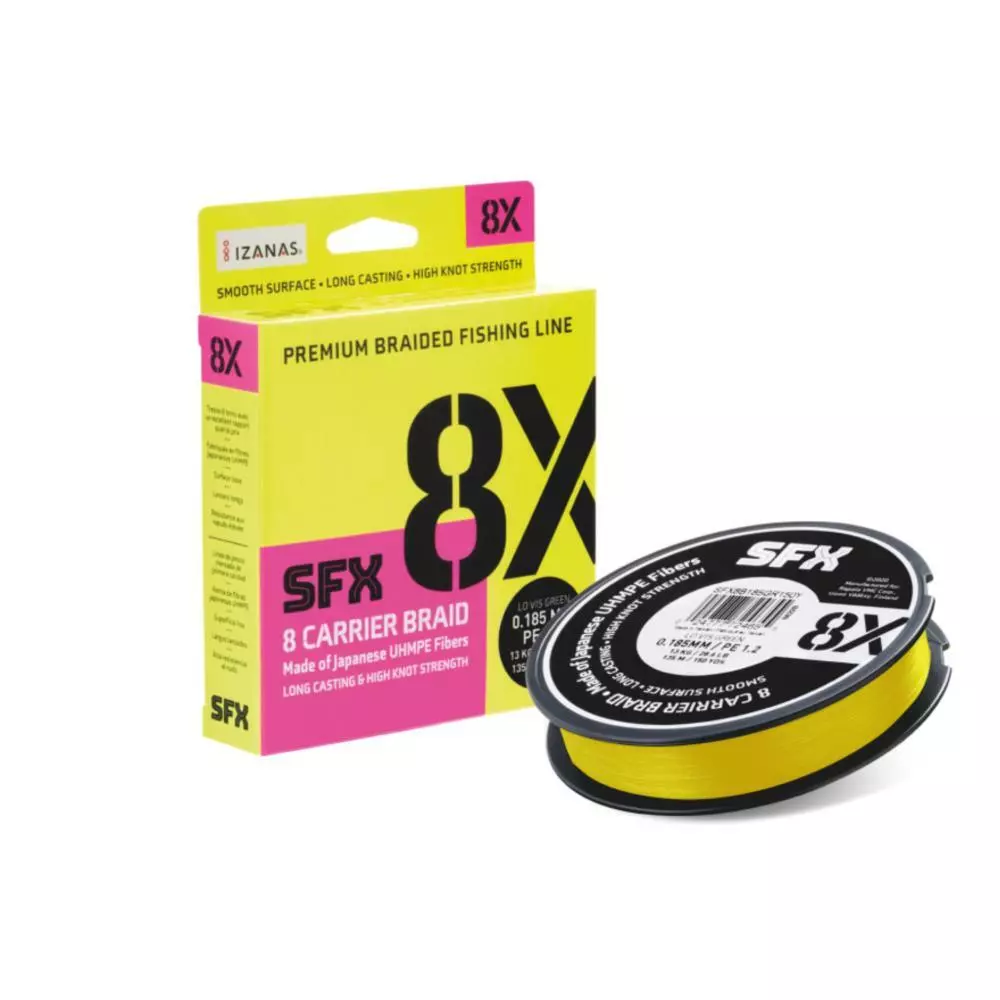 Sufix SFX 8 Carrier Braid Sufix SFX 8 Carrier Braid