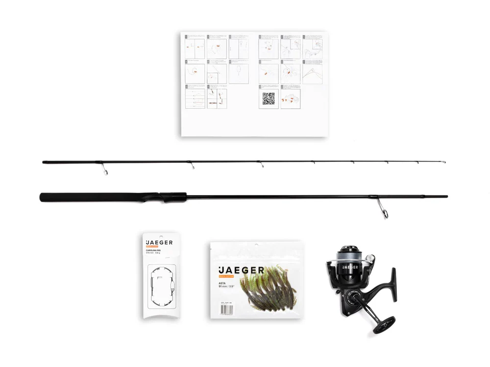 Jaeger Perch Go Kit 2 Barsch Starter Combo 