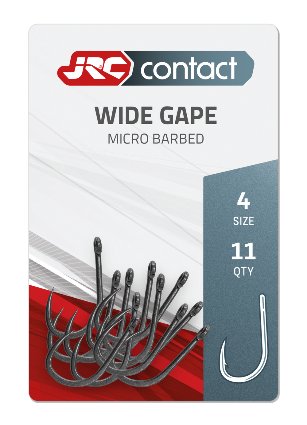 JRC Contact Wide Gape Carp Haken 6