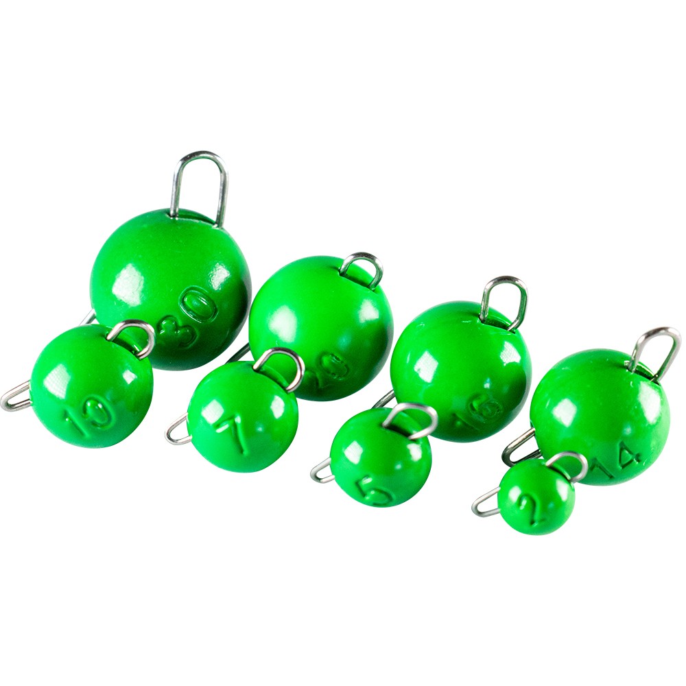 LMAB Tungsten Chebu Sinker Fluo Green 5g LMAB Tungsten Chebu Sinker Fluo Green 5g