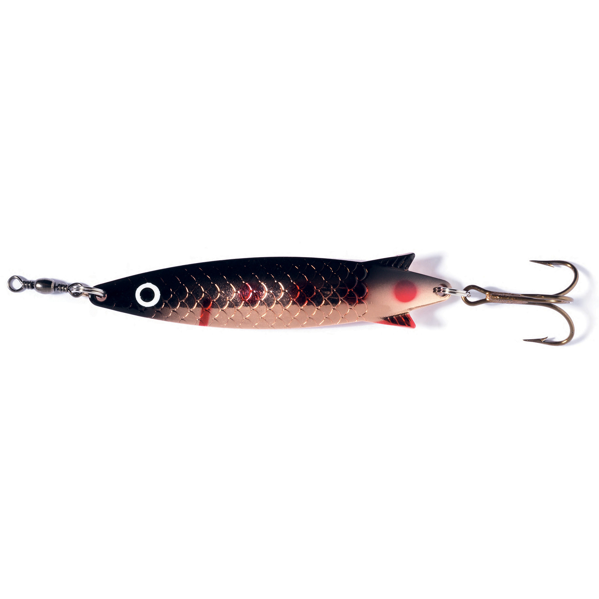 Abu Garcia Blinker Toby 7g Copper/Brown/Red Dots