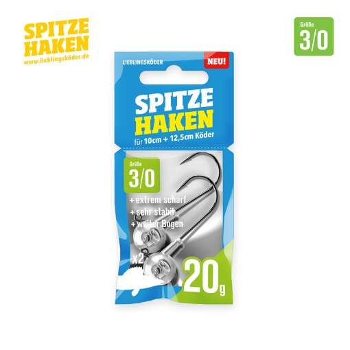 Lieblingsköder Spitze Haken Jigkopf